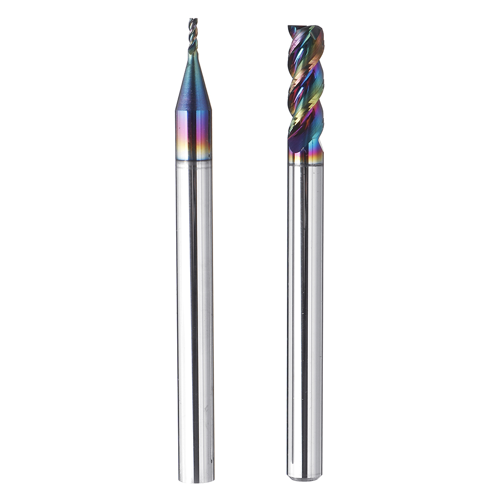 1-10mm-3-Flute-Milling-Cutter-Colorful-Coating-Tungsten-Steel-Drill-Bit-CNC-Tool-1706104-1