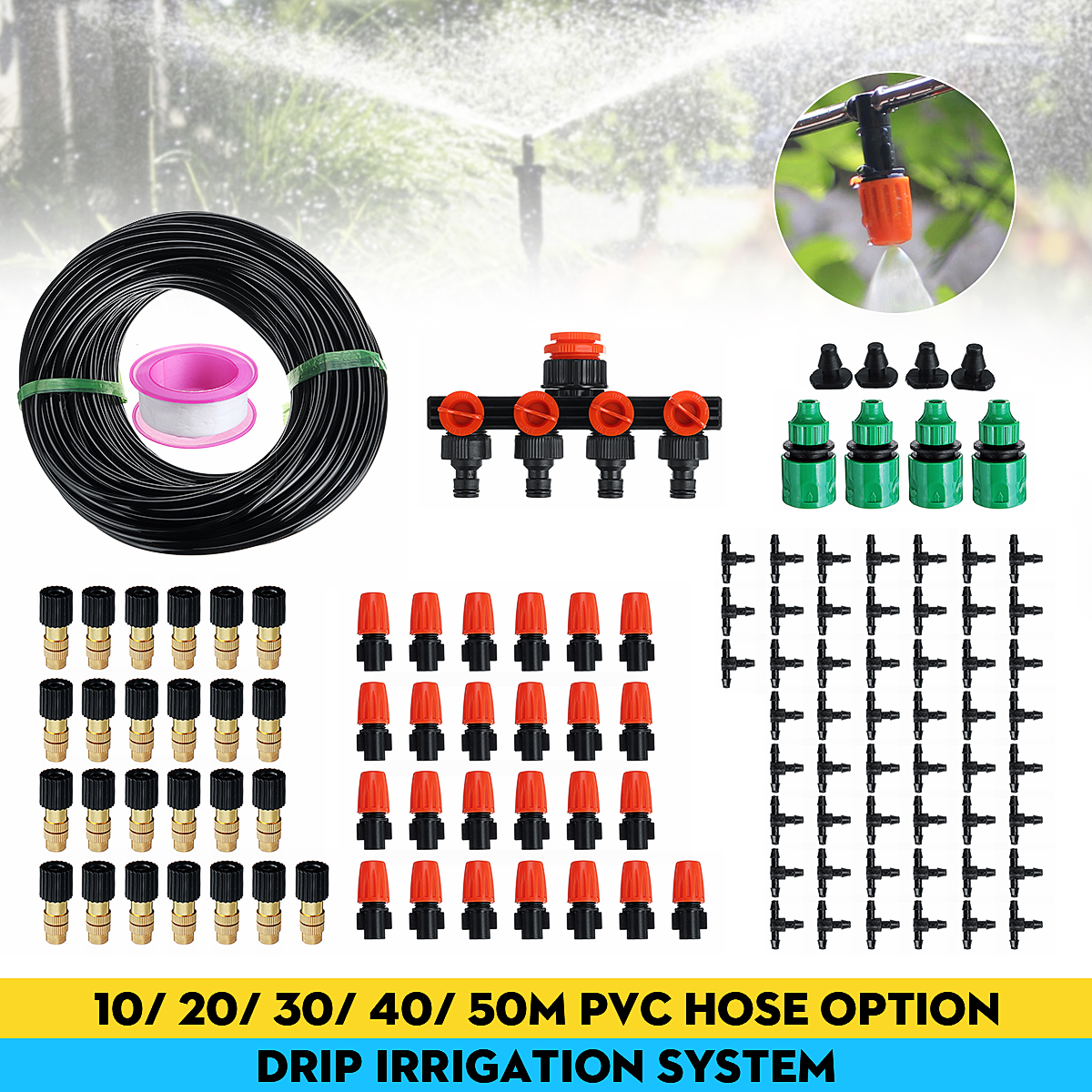10-50M-Auto-Irrigation-System-Water-Hose-Plants-Garden-Watering-Micro-Drip-Kit-1020304050-Meters-1674273-1