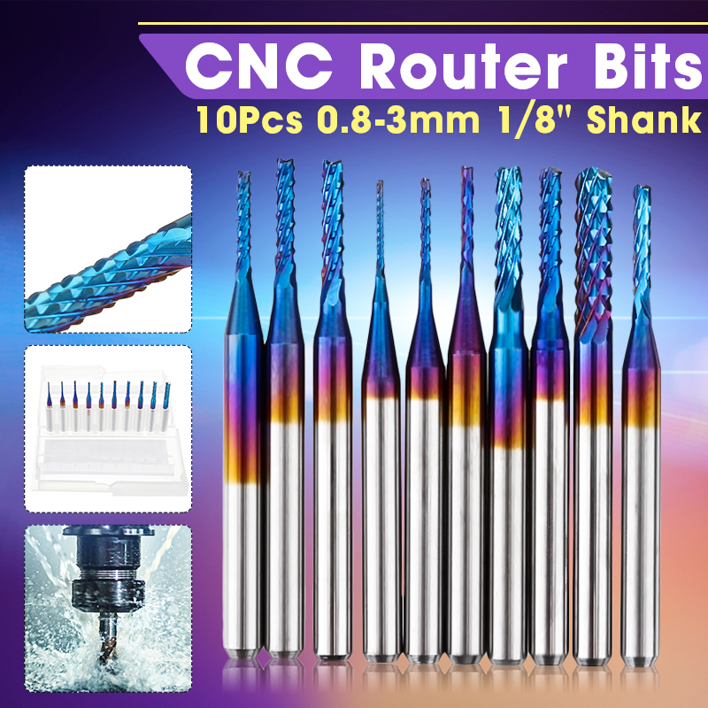 10Pcs-08-3mm-Blue-Nano-Coating-Engraving-Milling-Cutter-Carbide-End-Mill-CNC-Router-Bits-18-Inch-Sha-1589441-1