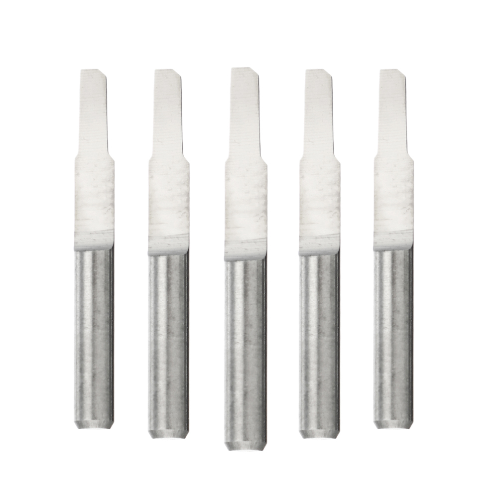 10Pcs-3175mm-Shank-V-shape-PCB-Engraving-Drill-Bit-Single-Grooving-Flat-Bottom-08-3mm-CNC-Router-Mil-1795262-3