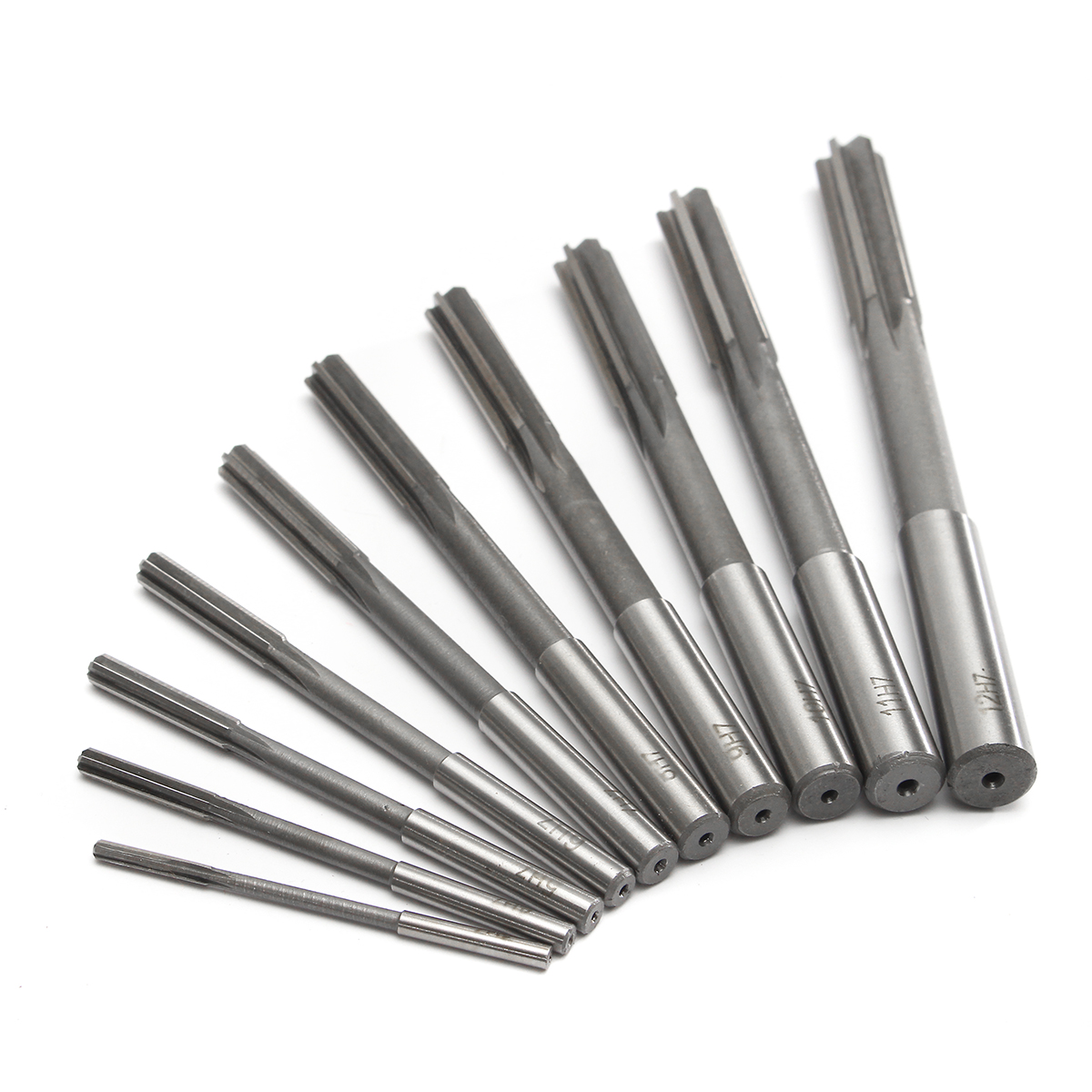 10pcs-3-12mm-HSS-Machine-Reamer-Set-H7-Straight-Shank-Milling-Chucking-Reamer-1148372-4