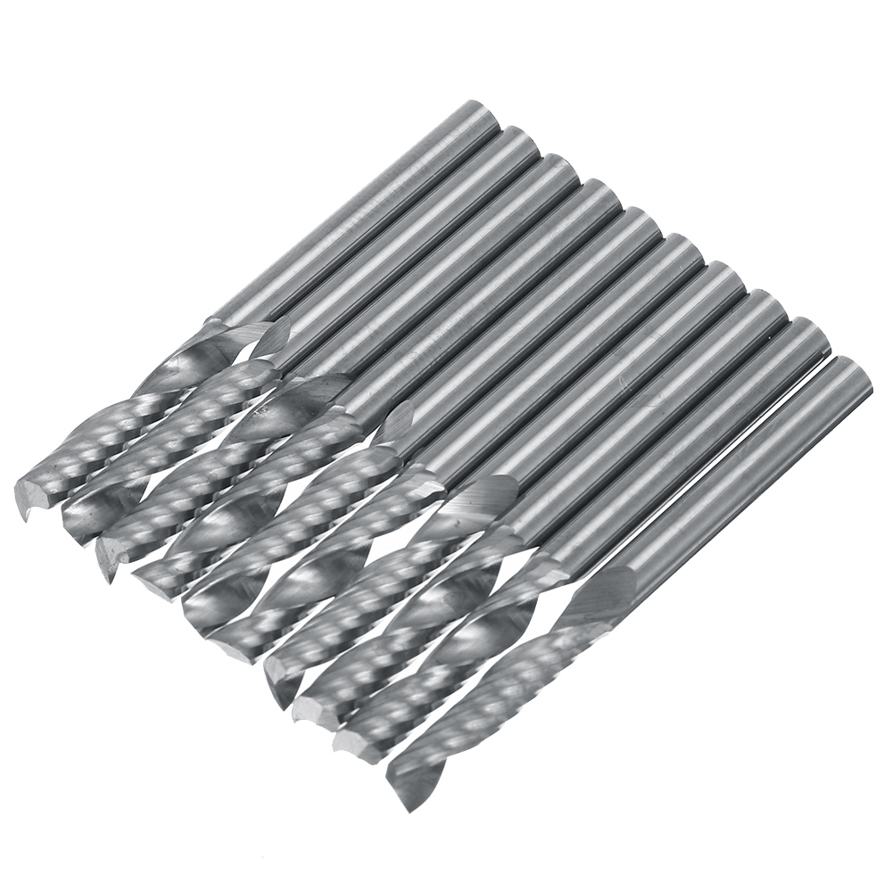10pcs-3175mm-Single-Flute-End-Mill-Cutter-Carbide-CNC-Router-Bit-Milling-Cutter-1856005-3