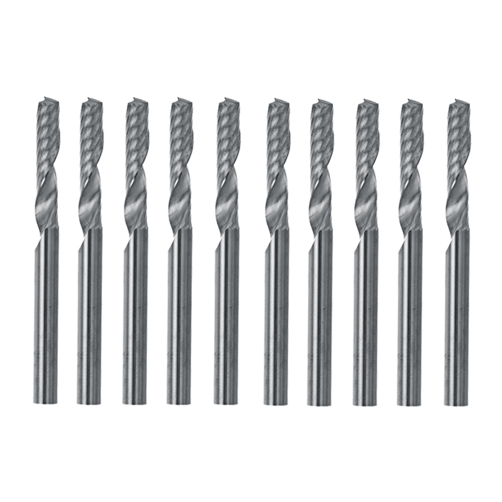 10pcs-3175mm-Single-Flute-End-Mill-Cutter-Carbide-CNC-Router-Bit-Milling-Cutter-1856005-4