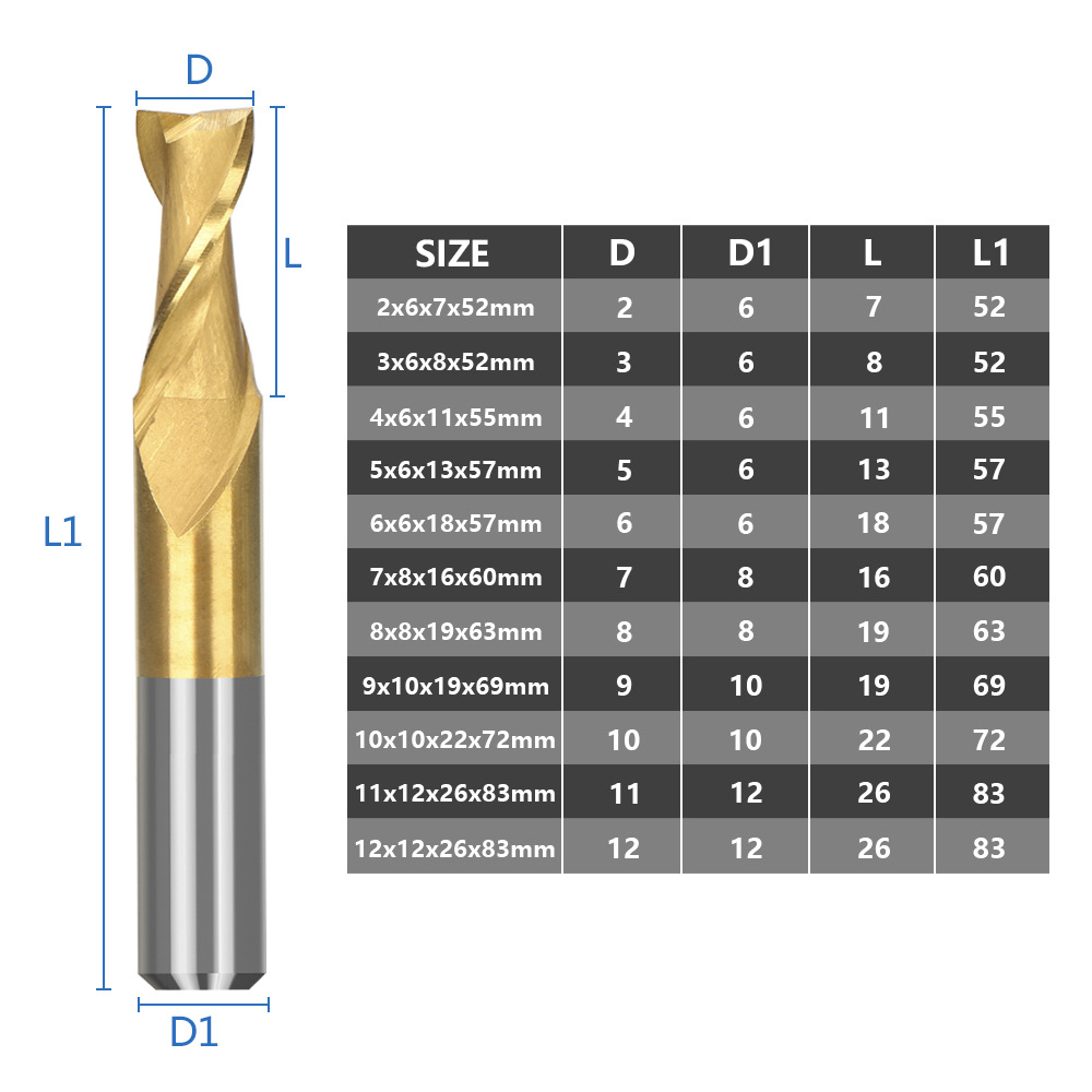 11pcs-2-12-HSS-Milling-Cutter-2-Flute-Spiral-End-Mill-for-Wood-Metal-Aluminum-Milling-Tool-CNC-Route-1901177-5