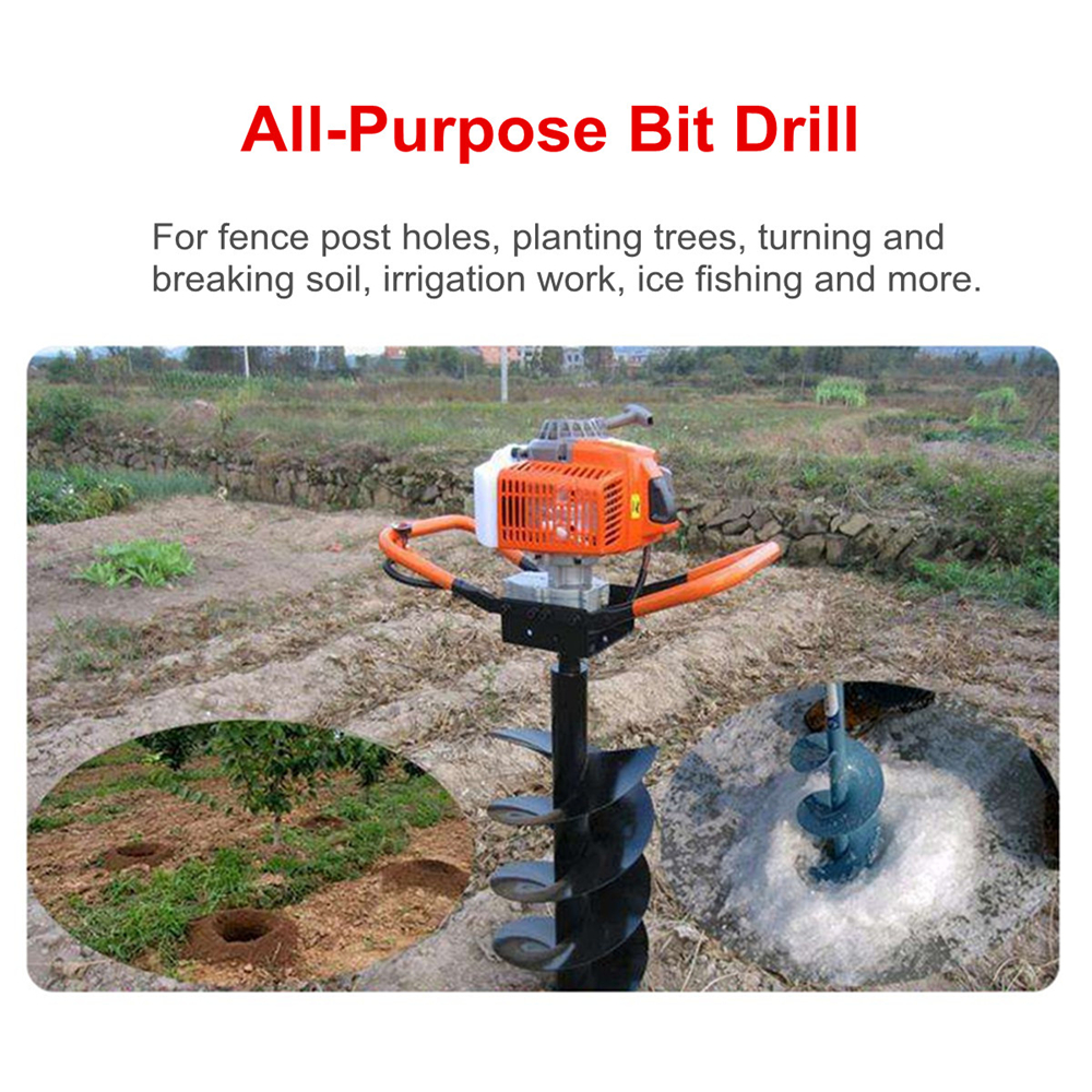 12152025cm-Dual-Blade-Auger-Bit-Drill-Planting-Earth-Petrol-Post-Hole-Digger-1533081-3