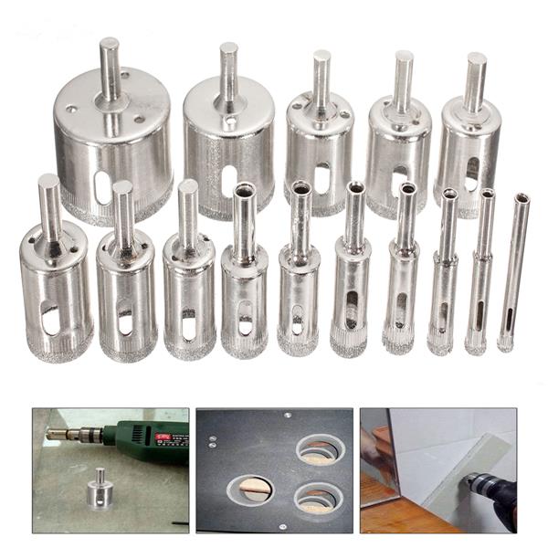 15Pcs-6-50mm-Diamond-Hole-Saw-Drill-Bit-Set-100-Grits-Tile-Ceramic-Glass-Marble-Drill-Bits-1168317-6