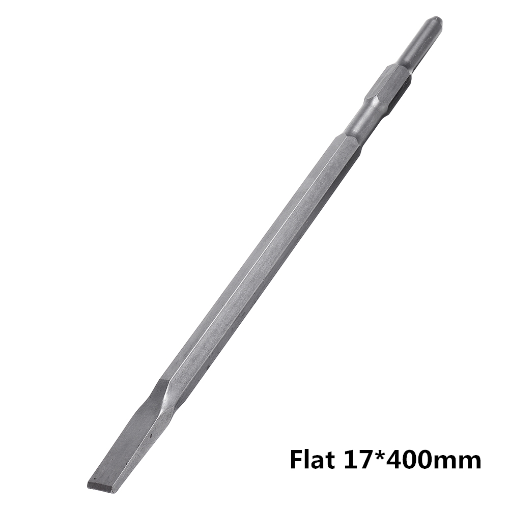 17-x-280400600mm-PointedFlat-Head-Hex-Shank-Drill-Bit-for-Hammer-Drill-Machine-Slot-1549681-5