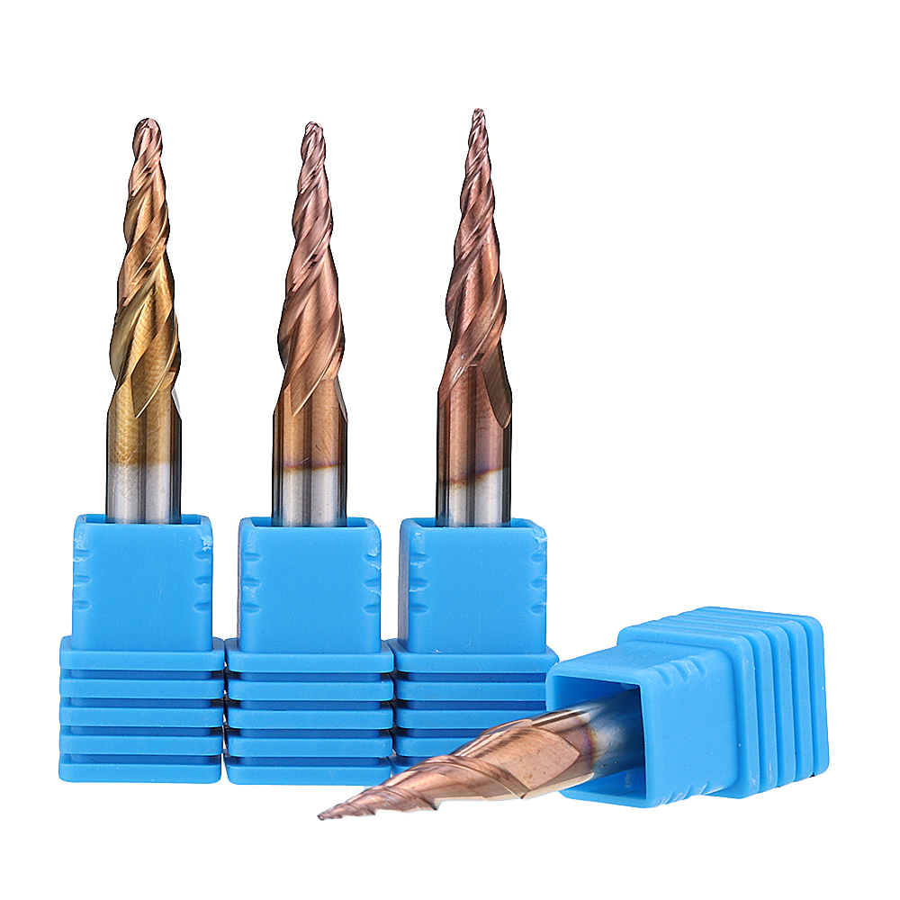 2-Flutes-R025-R05-R075-R10-205D450-Ball-Nose-End-Mill-HRC50-Taper-Milling-Cutter-1473810-6