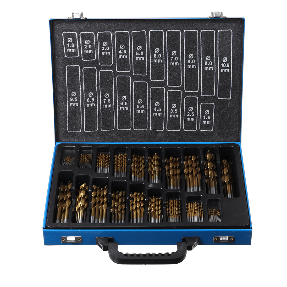 230Pcs-1mm-10mm-HSS-Engineering-Presion-Drill-Bit-Set-Assorted-Kit-Metal-Case-1729657-9
