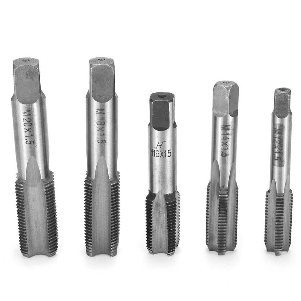 2pcs-M12-M20-15mm-Pitch-High-Speed-HSS-Right-Hand-Straight-Fine-Screw-Tap-Metric-Tool-1395710-1