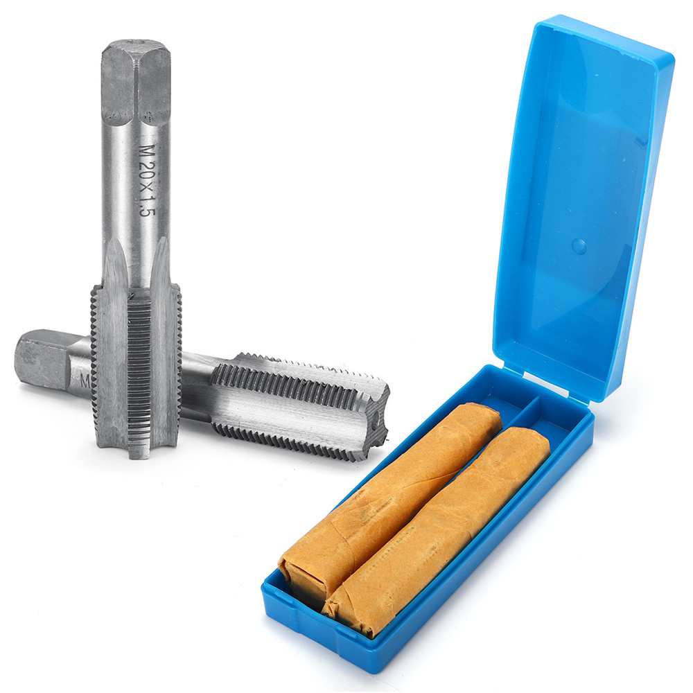 2pcs-M12-M20-15mm-Pitch-High-Speed-HSS-Right-Hand-Straight-Fine-Screw-Tap-Metric-Tool-1395710-6