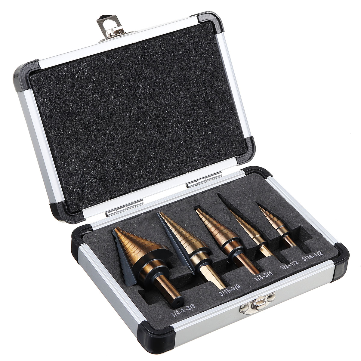 356pcs-HSS-Step-Drill-Bit-Set-Cone-Hole-Cutter-1660650-3
