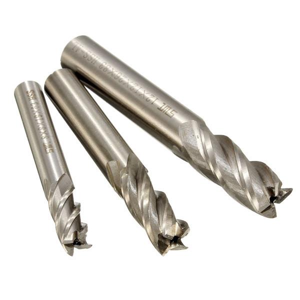 3pcs-HSS-Straight-Shank-End-Mill-Cutter-4-Flute-End-Mill-Cutter-81012mm-CNC-Tool-1056053-5