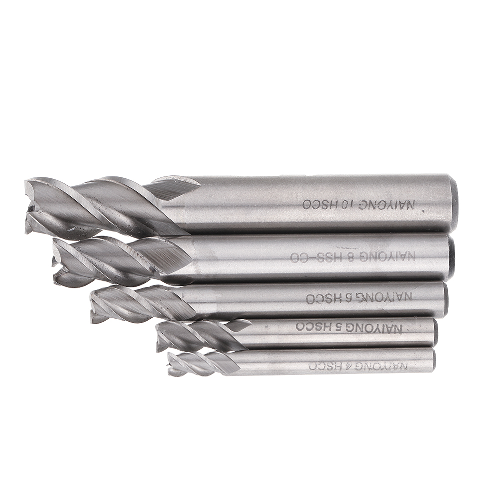 4-10mm-HSS-CO-3-Flutes-Milling-Cutter-CNC-Milling-Tool-for-Steel-1464574-10