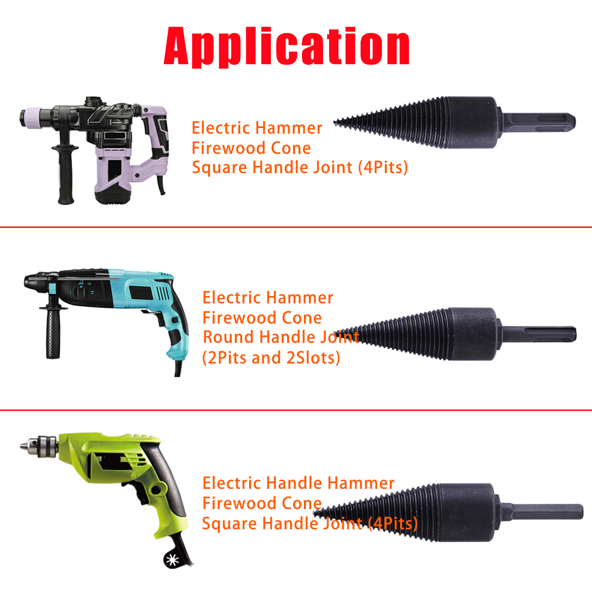 42mm-High-Speed-Steel-Firewood-Splitting-Drill-Bit-Hard-Wood-Cone-Splitter-Bit-1620176-9