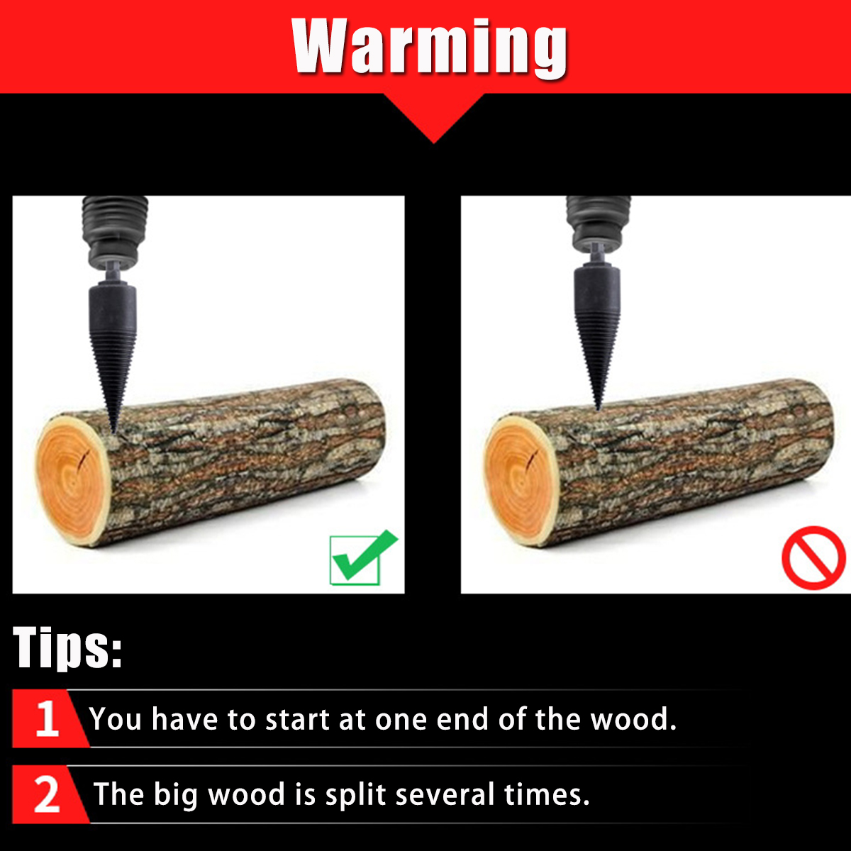42mm-High-Speed-Steel-Firewood-Splitting-Drill-Bit-Hard-Wood-Cone-Splitter-Bit-1620176-10
