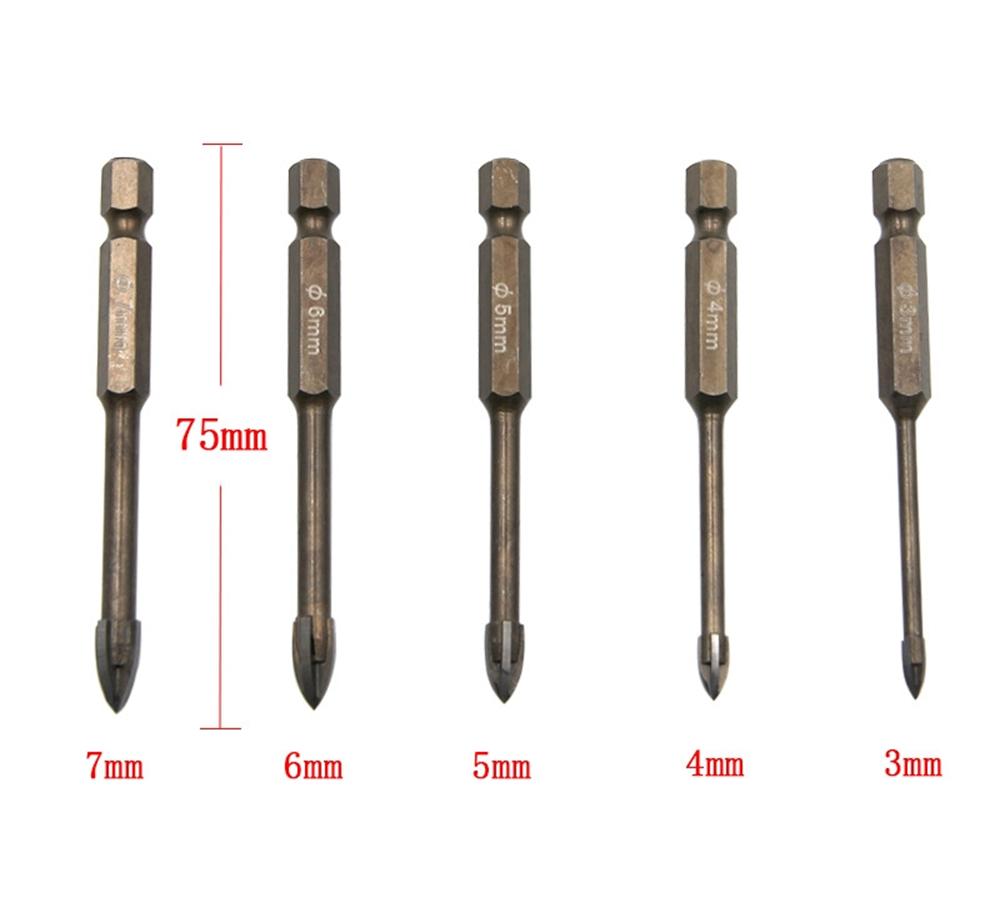 5pcs-3-7mm-Cross-Glass-Drill-Bit-Hexagon-Shank-Ceramic-Drill-Bit-Set-1902750-1