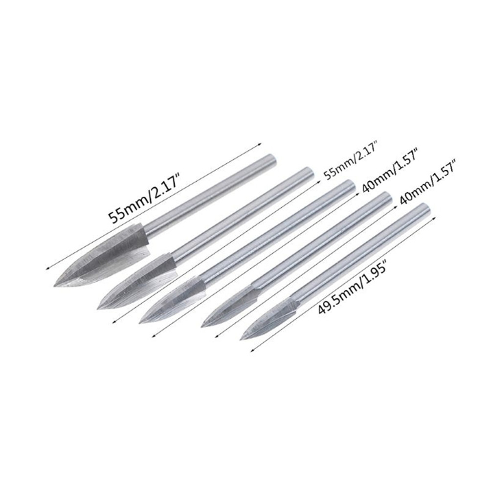 5pcs-3mm-Shank-Wood-Carving-Engraving-Drill-Bit-Milling-Cutter-HSS-Woodworking-Tools-1930530-6