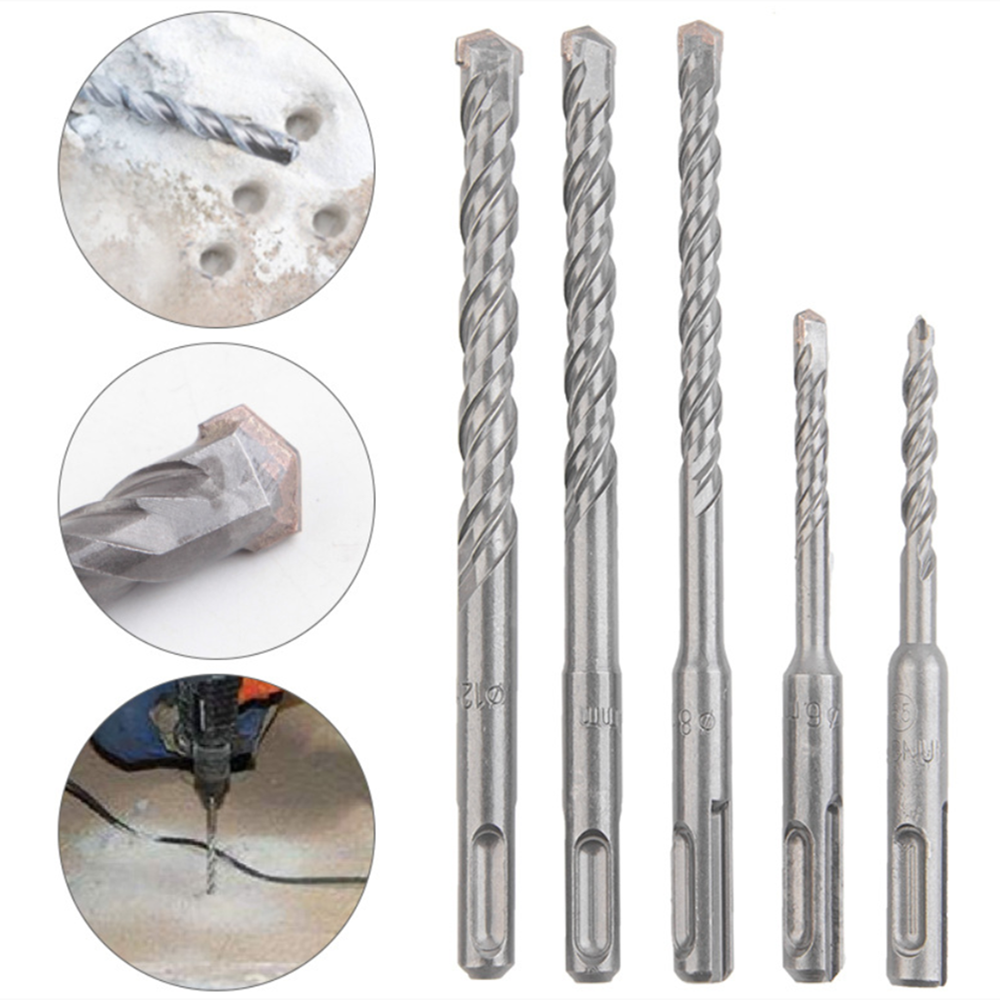 5pcs-6-12mm-Hammer-Drill-Bits-Masonry-Drill-Bits-SDS-Plus-Shank-for-Electric-Hammer-1930529-4