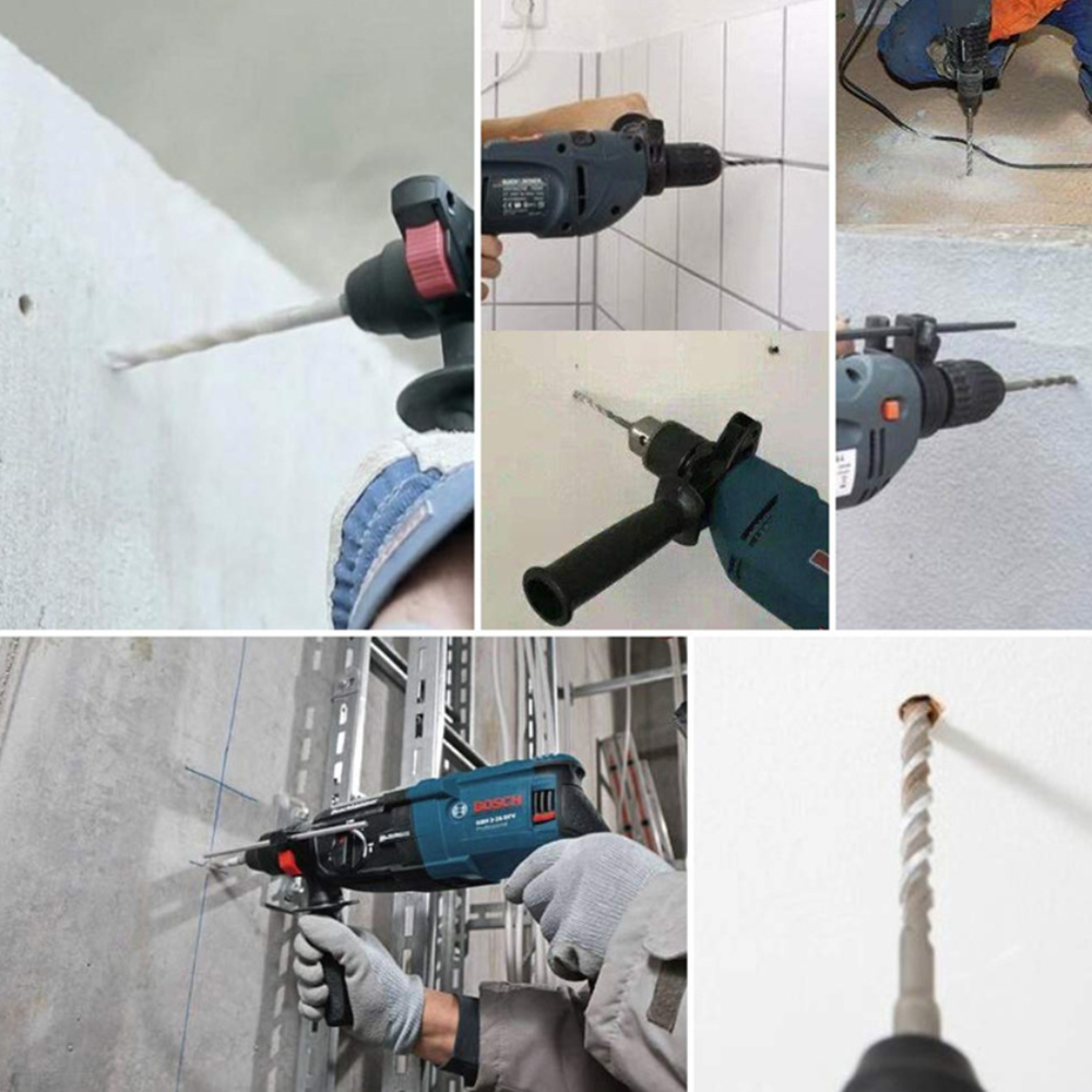 5pcs-6-12mm-Hammer-Drill-Bits-Masonry-Drill-Bits-SDS-Plus-Shank-for-Electric-Hammer-1930529-5