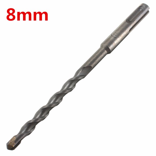 6-16mm-Round-Shank-150mm-Long-SDS-Rotary-Hammer-Concrete-Masonary-Drill-Bit-1003829-7
