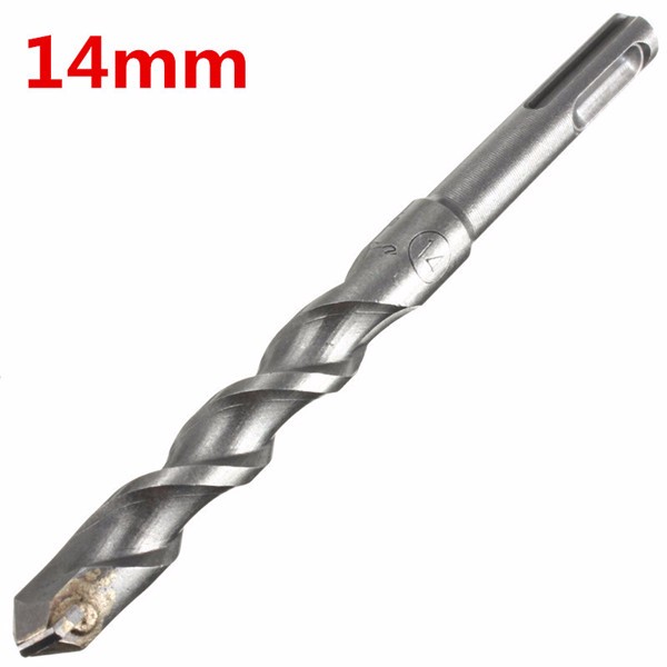 6-16mm-Round-Shank-150mm-Long-SDS-Rotary-Hammer-Concrete-Masonary-Drill-Bit-1003829-9