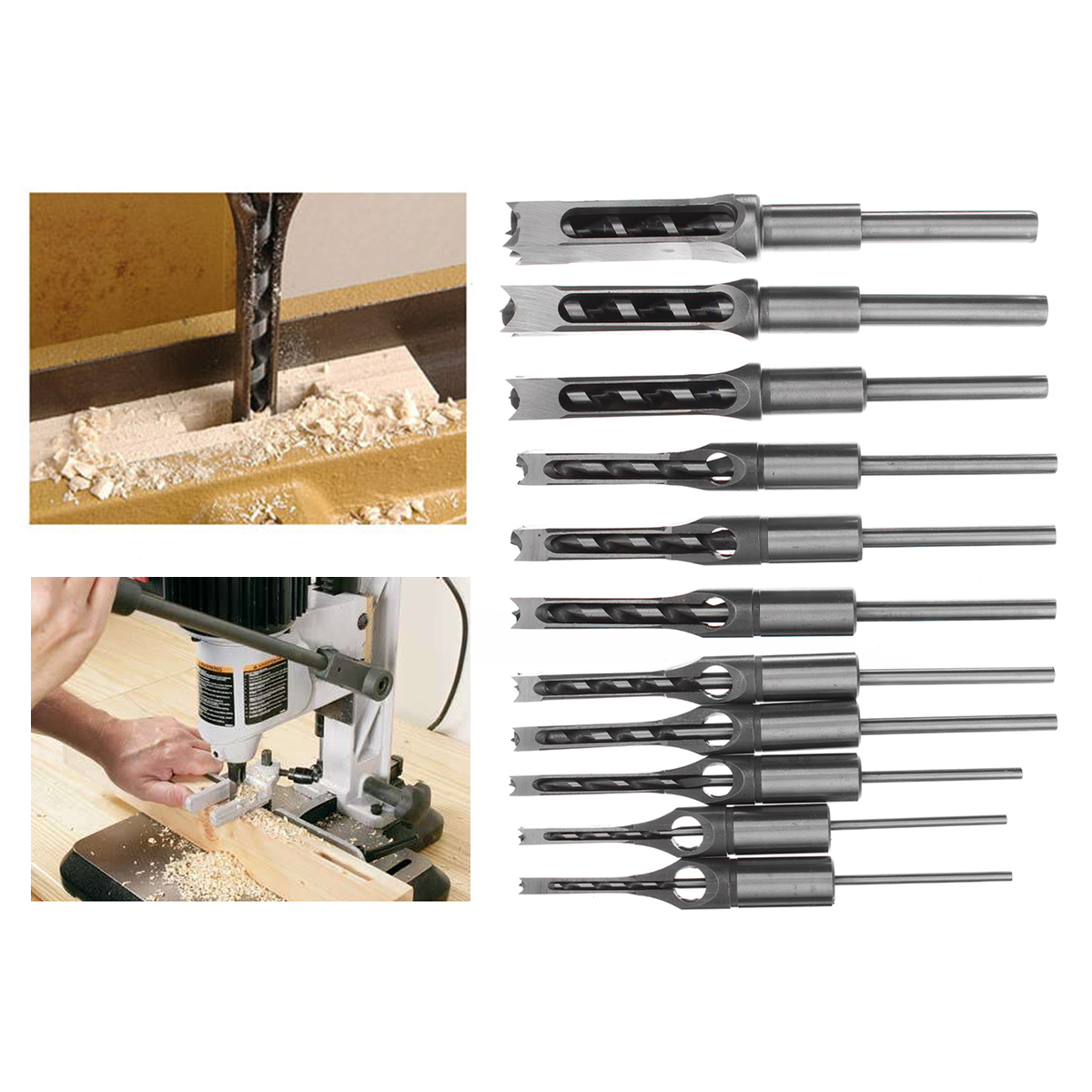 6-19mm-Woodworking-Drill-Bit-Square-Hole-Chisel-Mortising-Kit-Tenon-Wood-Tool-1615910-2