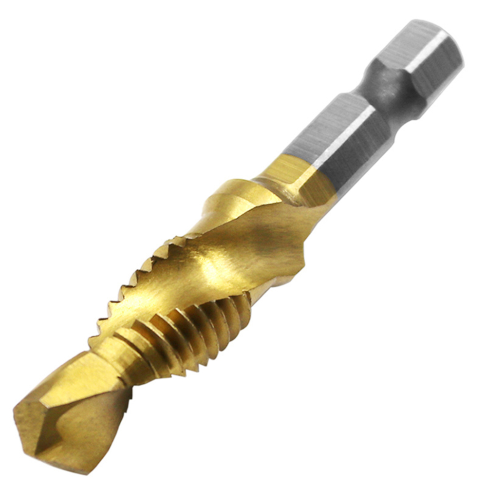 6Pcs-14-Inch-M3-M10-Screw-Tap-HSS-Combination-Drill-Tap-Bit-Set-Hex-Shank-Deburr-Countersink-Bits-1803527-9