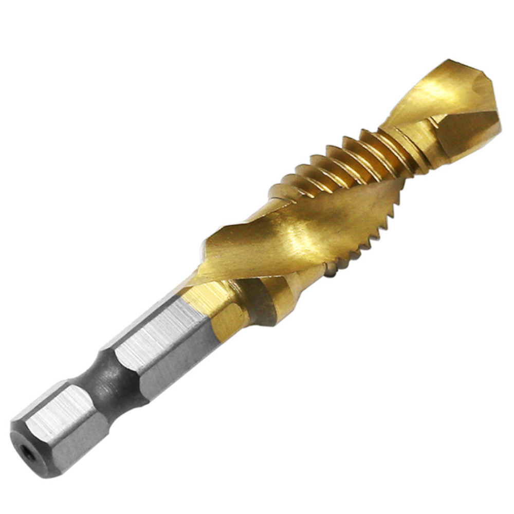 6Pcs-14-Inch-M3-M10-Screw-Tap-HSS-Combination-Drill-Tap-Bit-Set-Hex-Shank-Deburr-Countersink-Bits-1803527-10