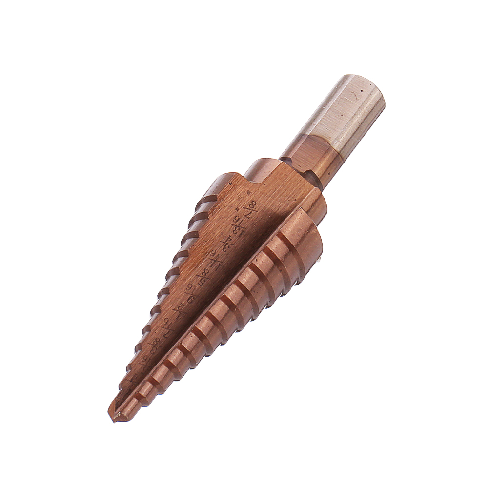 6Pcs-HSS-Bronze-Coated-Step-Drill-Bit-With-Center-Punch-Drill-Set-Hole-Cutter-Drilling-Tool-1576799-4