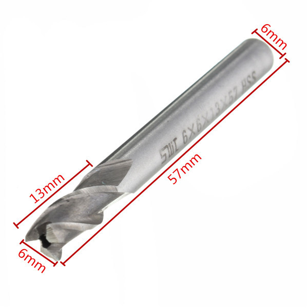 6mm-3-Flute-HSS-Aluminium-Extra-Long-End-Mill-Cutter-CNC-Bit-1070706-8