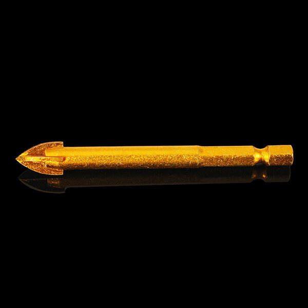 6mm-Shank-Titanium-Carbide-Glass-Drill-Bit-Cross-Spear-Point-Head-Drill-Bit-989627-5