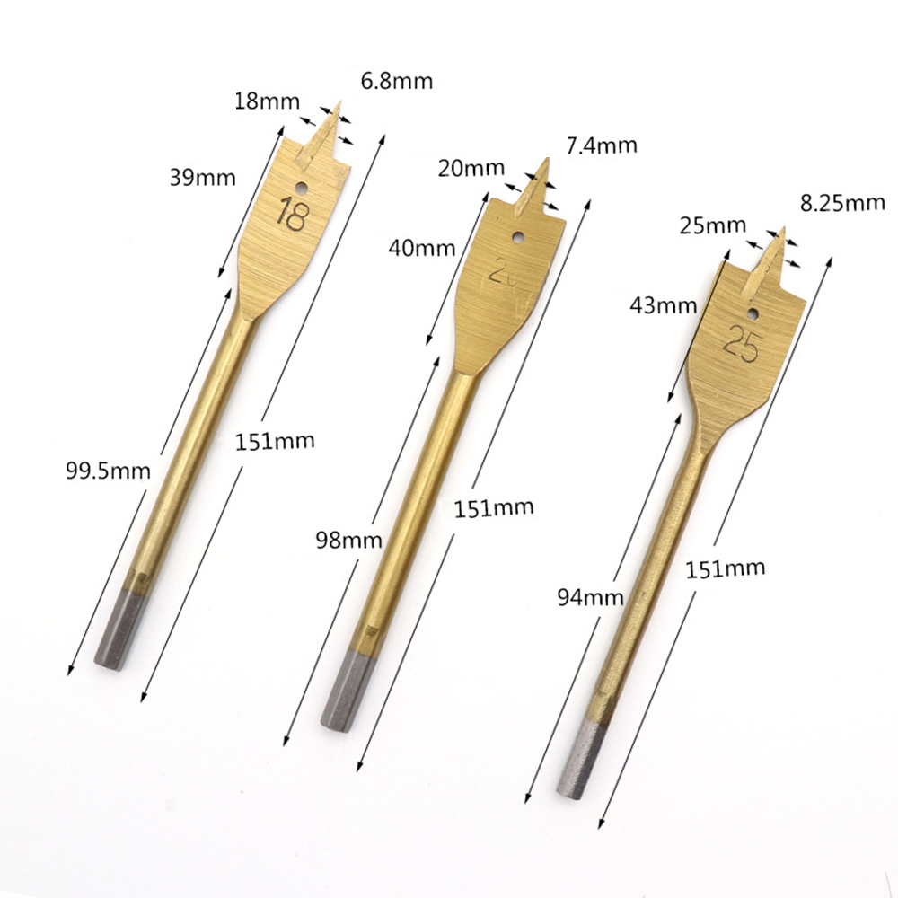 6pcs-10-25mm-Flat-Spade-Wood-Drill-Hex-Shank-Woodworking-Spade-Drill-Bit-1614879-6