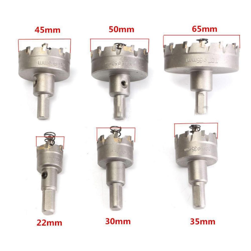 6pcs-16-65mm-TCT-Carbide-Hole-Saw-Cutter-Drill-Bits-for-Stainless-Steel-Metal-Alloy-1295960-5