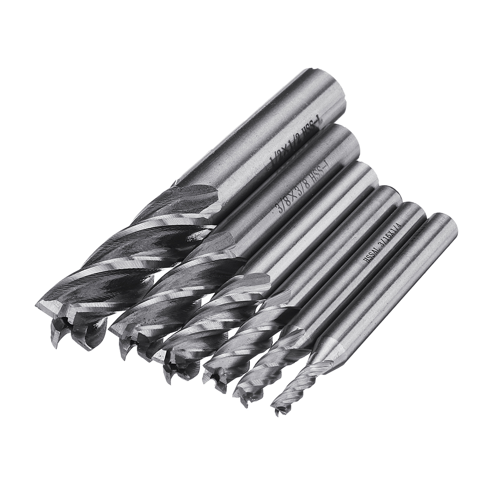 6pcs-18-12-Inch-Imperial-Milling-Cutter-High-Speed-Steel-CNC-Milling-Bit-Spiral-End-Mill-1623362-2