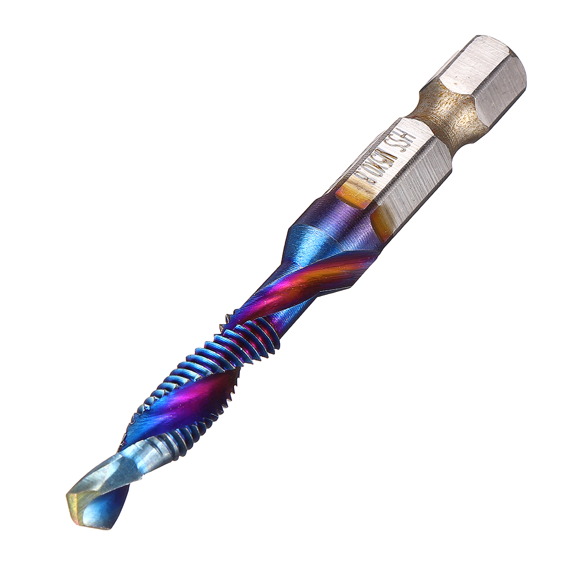 6pcs-M3-M10-Combination-Drill-Tap-Bit-Hex-Shank-Blue-Coated-Deburr-Countersink-Bits-Screw-Thread-Met-1867148-7