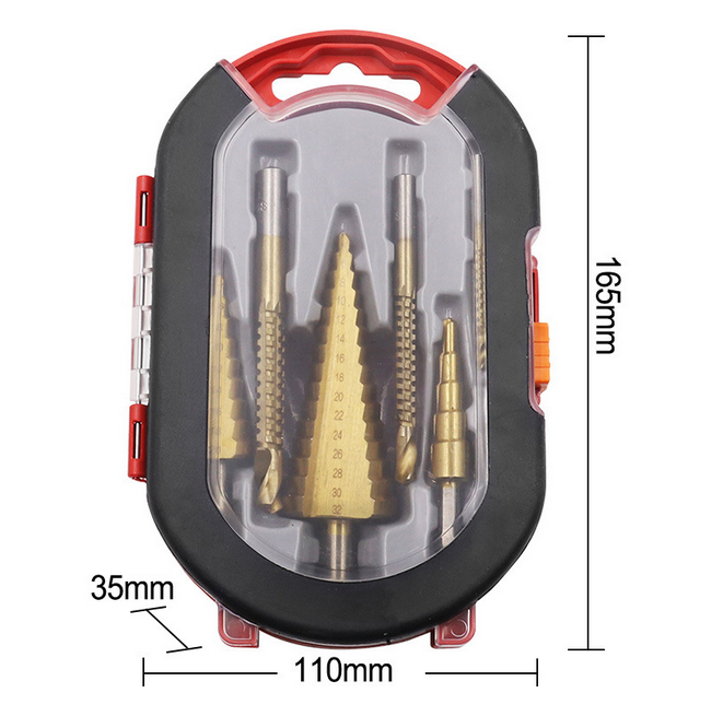 6pcs-Step-Drill-Bits-Woodworking-Broaching-Saw-Drill-Set-HSS-4241-Titanium-plated-Step-Drill-for-Met-1917846-8