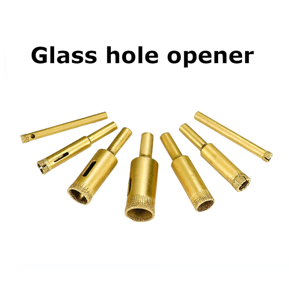 7pcs-5-16mm-HSS-Titanium-Coated-Hole-Saw-Cutter-Hole-Opener-for-Glass-Marble-Vitrified-Tiles-1825683-1