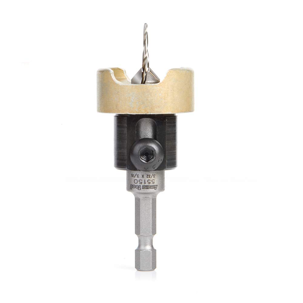 82-Degree-Carbide-Tipped-Woodworking-Countersink-Drill-Bits-with-Adjustable-Depth-Stop-No-Thrust-Bal-1927178-5