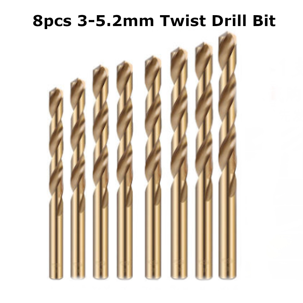 8Pcs-3-52MM-M43-Cobalt-Twist-Drill-Bit-Stainless-Steel-Metal-Special-Perforated-Straight-Handle-1847811-1