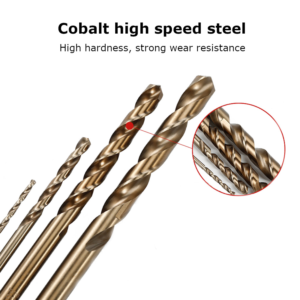 8Pcs-3-52MM-M43-Cobalt-Twist-Drill-Bit-Stainless-Steel-Metal-Special-Perforated-Straight-Handle-1847811-3