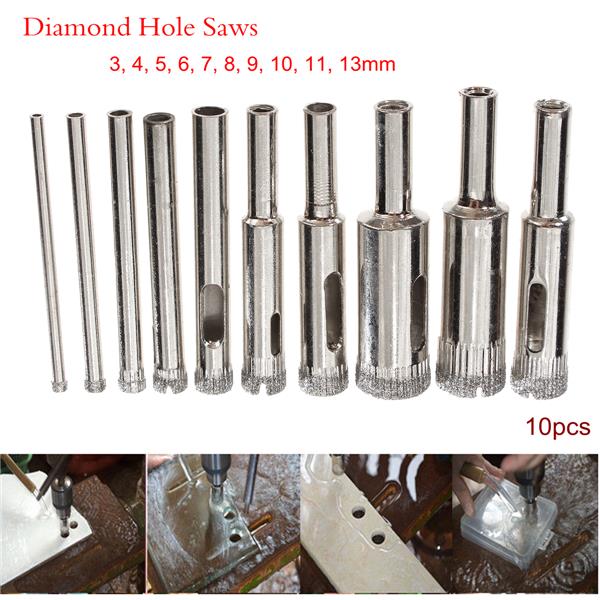 DB-HS3-10pcs-Diamond-Hole-Saw-Drill-Bit-Set-3mm-13mm-Tile-Ceramic-Glass-Porcelain-Marble-Hole-Saw-1064920-2