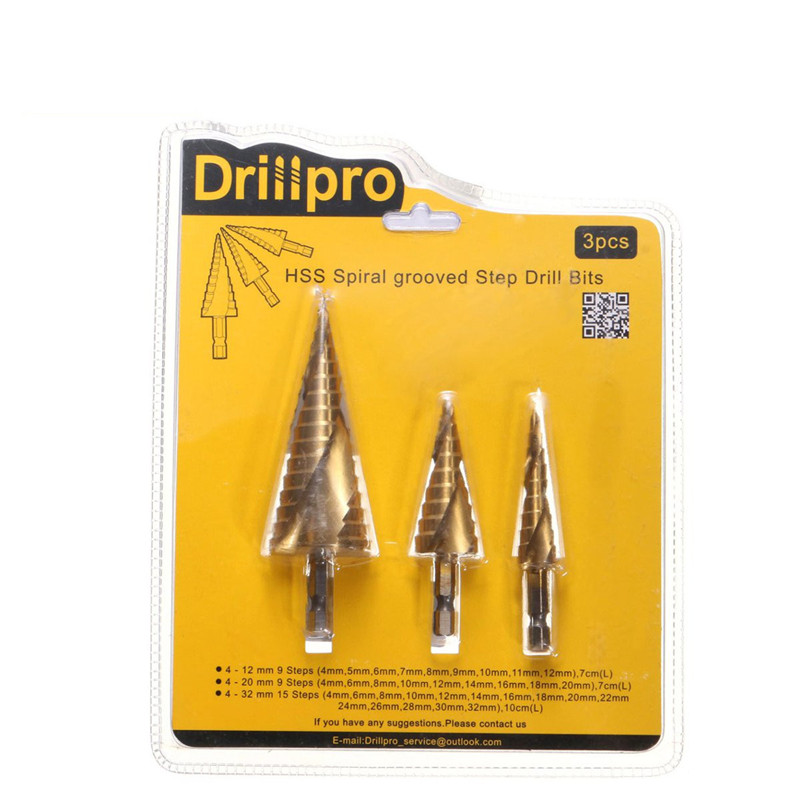 DB-S1-3Pcs-4-124-204-32-HSS-Spiral-Grooved-Step-Drill-Bit-1596891-9