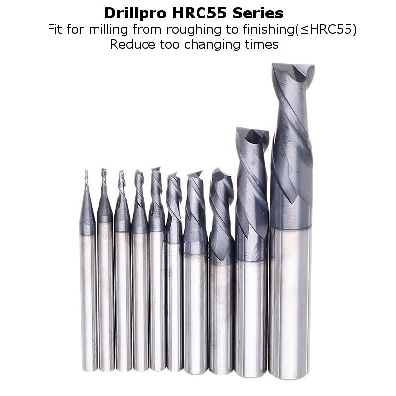 Drillpro-1-10mm-HRC55-TiAlN-2-Flutes-End-Mill-Cutter-Tungsten-Carbide-Milling-Cutter-CNC-Tool-1273827-5