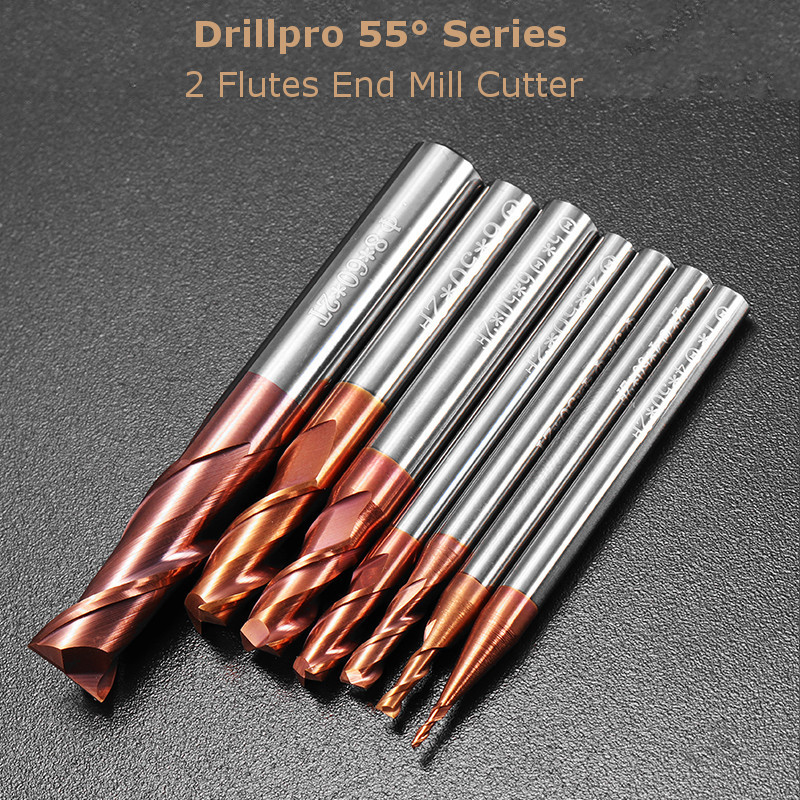 Drillpro-1-8mm-2-Flutes-Tungsten-Carbide-End-Mill-Cutter-HRC55-AlTiN-Coating-CNC-End-Mill-Tool-1234799-2