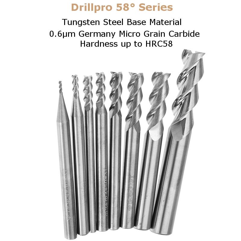 Drillpro-1-8mm-HRC58-3-Flutes-End-Mill-Cutter-Tungsten-Carbide-CNC-Milling-Tool-for-Aluminum-1223411-3