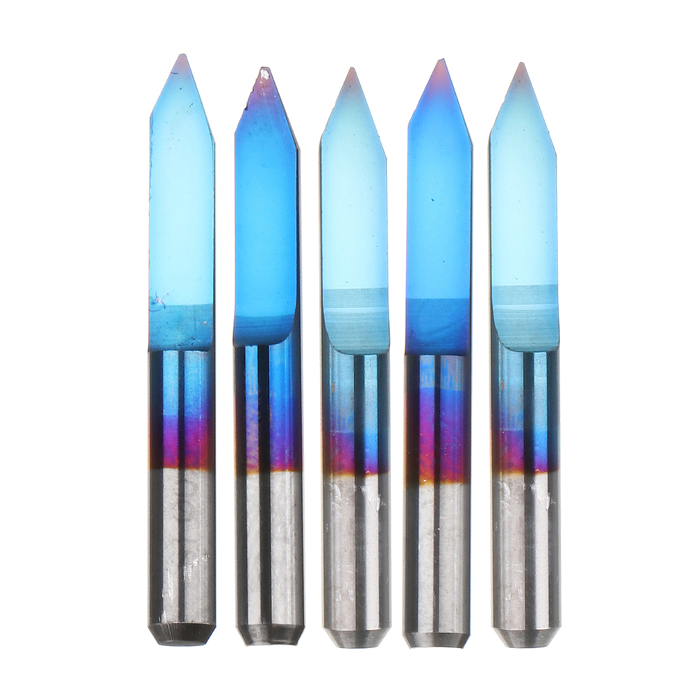 Drillpro-10pcs-0102030405mm-45-Degree-Flat-Bottom-PCB-Engraving-Bit-Blue-NANO-Coated-Carbide-CNC-Rou-1421668-9