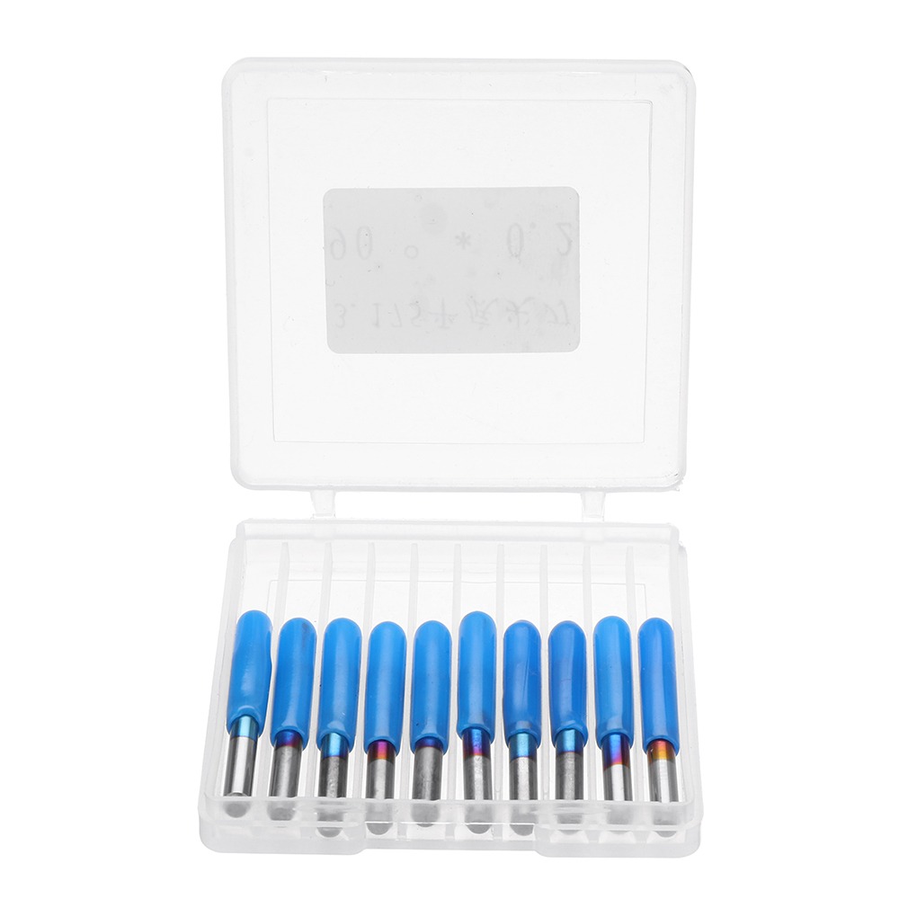 Drillpro-10pcs-010203mm-90-Degree-Engraving-Bit-Blue-NANO-Coated--Flat-Bottom-PCB-Engraving-Bit-Carb-1421662-4