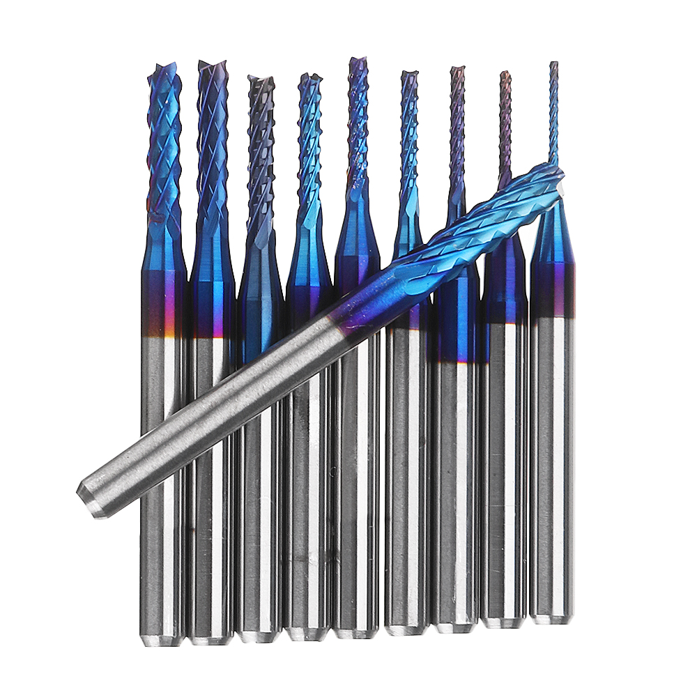 Drillpro-10pcs-08-3175mm-Blue-NACO-Coated-PCB-Bits-Carbide-Engraving-Milling-Cutter-For-CNC-Tool-Rot-1418911-2