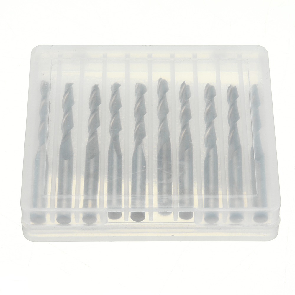 Drillpro-10pcs-18-Inch-Shank-Spiral-Ball-Nose-End-Mill-22mm-Cutting-Length-CNC-Milling-Cutter-1625542-8